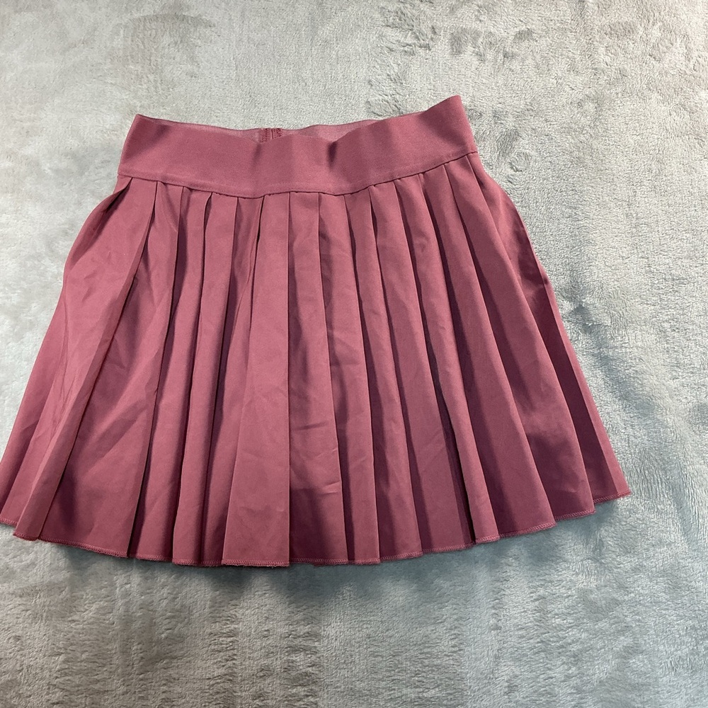 Forever 21 Women’s Mauve Pink Tennis Skirt Skort Extra Small Golf Athletic